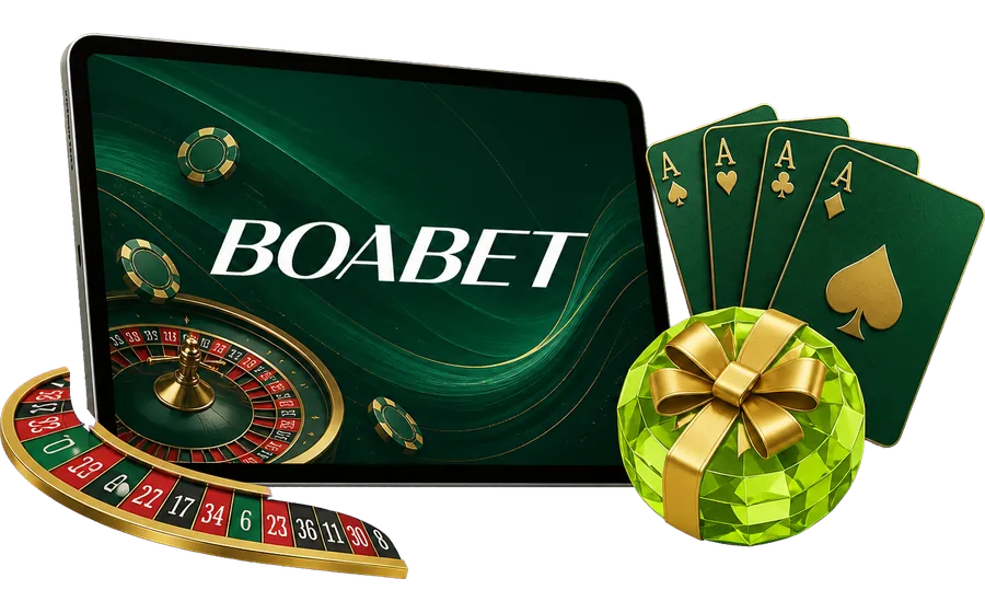 BoaBet sport- és kaszinófelület táblagépen