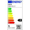 EMOS LED izzó kisgömb 3db E27 5W 470lm természetes fehér