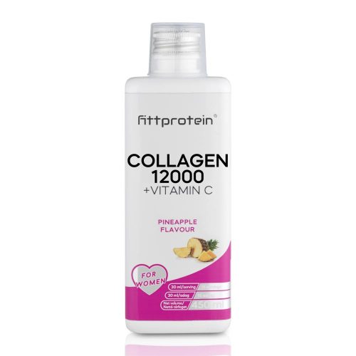 Fittprotein Collagen 12000mg +Vitamin C Ananász