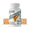 Szerves D3 és K2-vitamin, antioxidáns E-vitaminnal - 100 tabletta - Natur Tanya