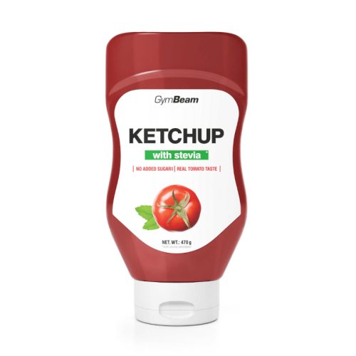 Sztíviával édesített ketchup - 470 ml - GymBeam