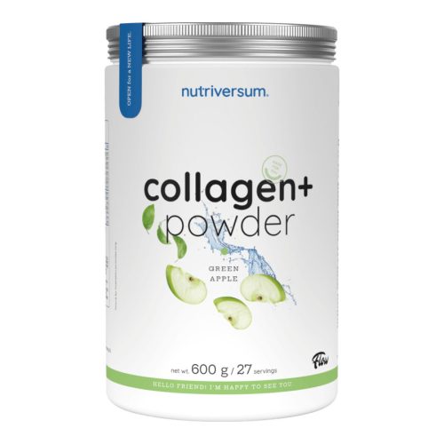 Collagen+ Powder - 600 g - zöld alma - Nutriversum