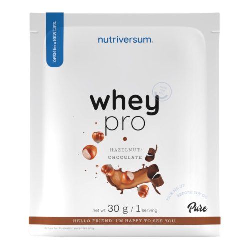 Whey PRO - 30 g - mogyorós-csokoládé - Nutriversum