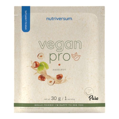 Vegan Pro - 30 g - mogyoró - Nutriversum