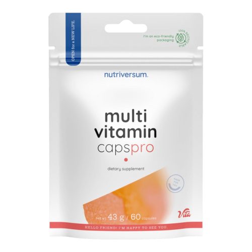 Multivitamin Caps Pro - 60 kapszula - Nutriversum