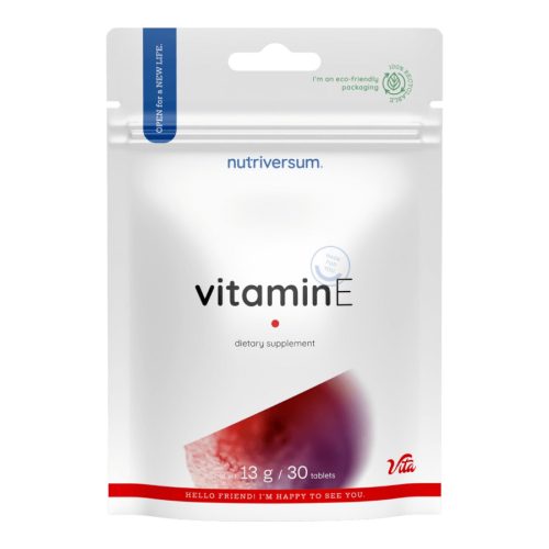 Vitamin E - 30 tabletta - Nutriversum