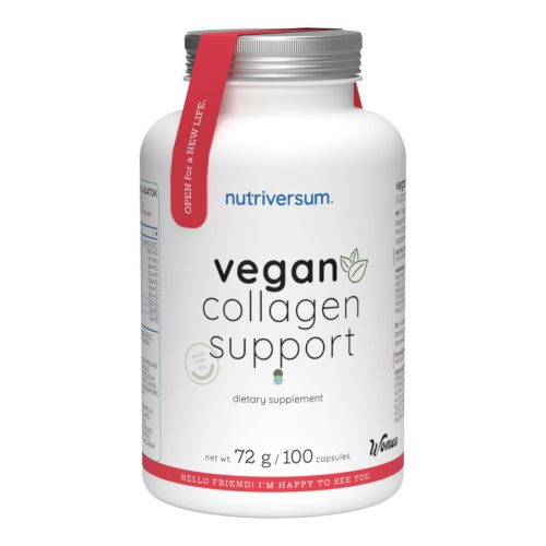 Vegan Collagen Support - 100 kapszula - Nutriversum