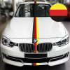 Német zászló autó matrica